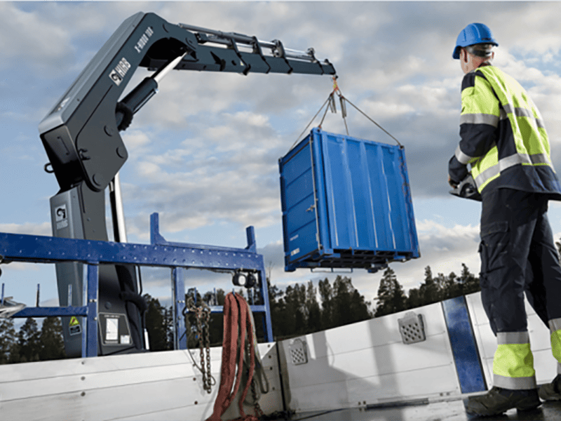 HOWO 6X4 Crane Truck with 8T Folded Arm Crane-8