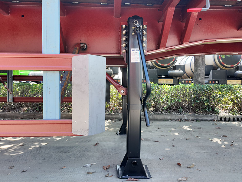 3 Axles 40FT Flatbed Semi Trailer-12