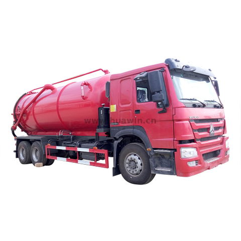 City Sanitation HOWO 4X2 Heavy Duty Truck Sewage Truck