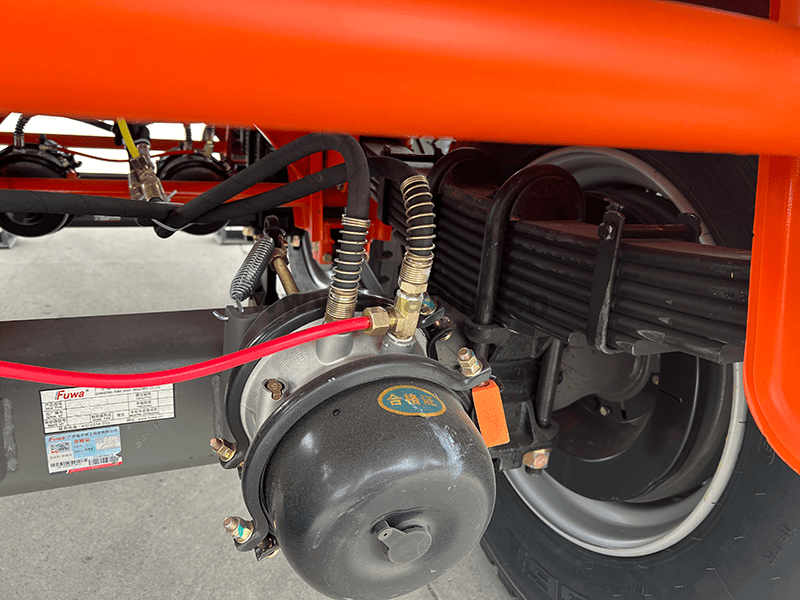 20 feet 2 axles flatbed semi-trailer-4