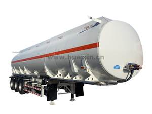 46CBM Aluminum Alloy Fuel Tanker Semi-Trailer