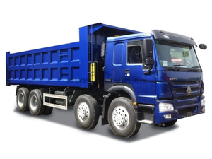 SINOTRUK HOWO 8X4 12 Wheels Square shape Dump Truck
