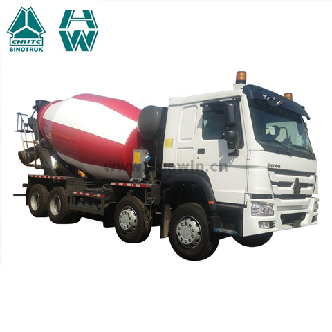 China Sinotruk HOWO Mixer Truck, Concrete Transit Mixer-12CBM