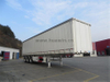 3-Axle 14m Curtain Side Semi Trailer Cargo Semi-trailer