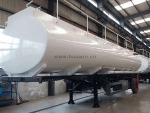 CIMC 3 Axles 46000 Liters Carbon Steel Tanker Trailer