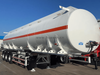 SINOTRUK CIMC 3 Axles 46CBM Aluminum Alloy Fuel Tanker Semi Trailer