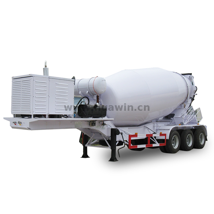 SINOTRUK 3 Axles Concrete 16CBM Mixer Tanker Trailer