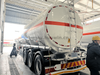 46CBM Aluminum Alloy Fuel Tanker Semi-Trailer
