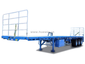 Made in China 3 Axles Flatbed Semi Trailer for Australia