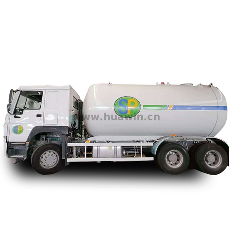 SINOTRUK HOWO LPG Gas Refueling Tank Truck 20~25 CBM 