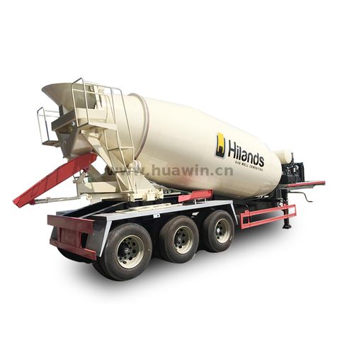 SINOTRUK 3 Axles Concrete Mixer Trailer
