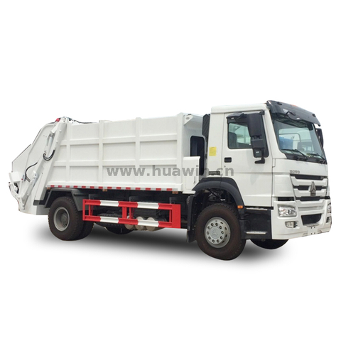 SINOTRUK HOWO 4X2 Heavy Garbage Compactor Truck -12CBM