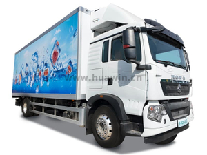 HOWO Refrigerated Truck-Tailboard-4X2