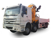 SINOTRUK HOWO 8x4 Crane Truck - 16Ton XCMG Knuckle Boom