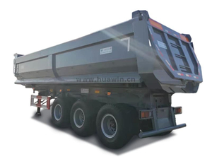 3 Axles 26CBM Dump Semi Trailer