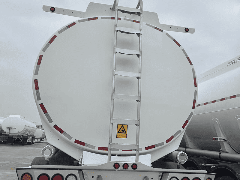 SINOTRUK CIMC 3 Axles 46CBM Aluminum Alloy Fuel Tanker Semi Trailer-new-5
