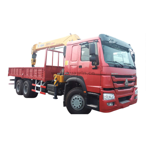 SINOTRUK HOWO 6X4 Mobile Telescopic Truck Mounted Crane
