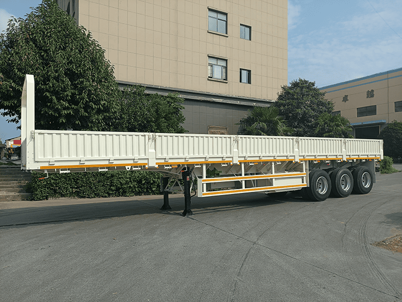 3 Axles 40FT Sidewall Semi Trailer-3