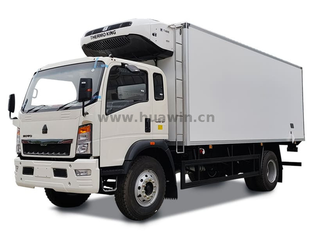 HOWO Refrigerated 4x2 Cold King Unit Truck 