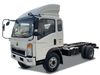 SINOTRUK HOWO 4×2 6 Wheels Light Duty 10T Cargo Chassis 