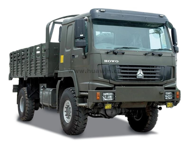 SINOTRUK HOWO 4x4 All-Wheeler-Drive AWD Cargo Truck 