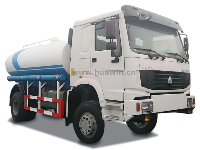 SINOTRUK HOWO 4x4 All-Wheeler-Drive AWD Water Truck -13,000 Liters