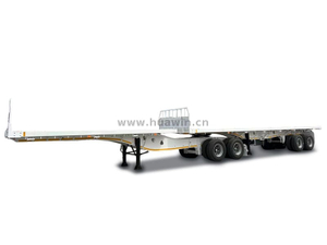20FT +40FT 2 Axles Superlink Flatbed Trailer