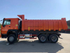 16CBM HOWO 6X4 Scow End Sand Aggregates Transporation Dump Truck with Tail Gate