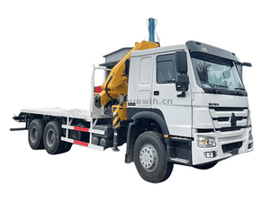SINOTRUK HOWO 6X4 Crane Truck with 8T Folded Arm Crane