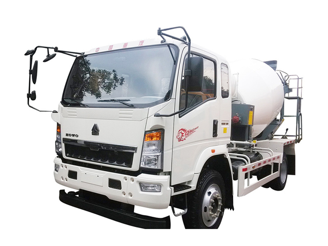 HOWO 4X2 4CBM Concrete Mixer Truck